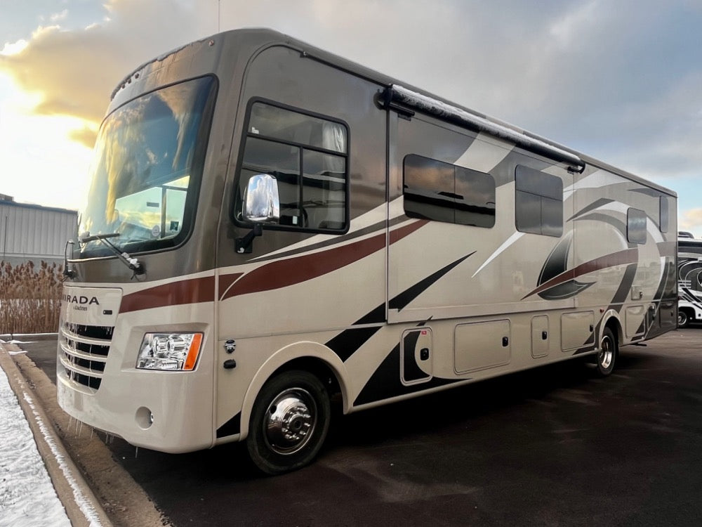 Explore the Comforts of the Open Road: Coachmen Mirada 35BH Luxury Class A RV Rental w/ 2 bathrooms