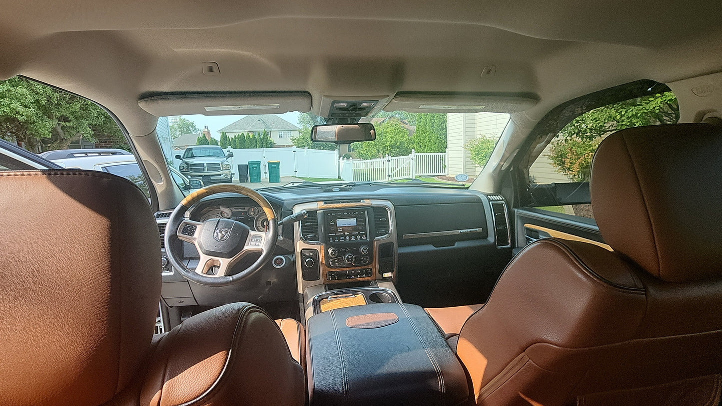 Explore in Style: Ram 3500 Laramie Longhorn Crew Cab Diesel Dually for Rent - Tow-Ready Rental