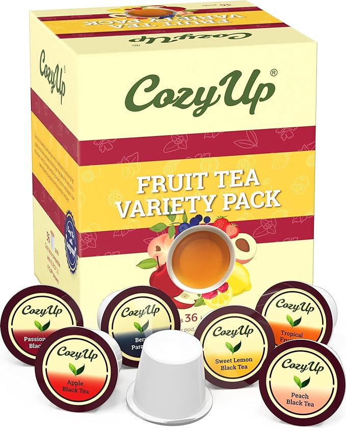 Cozy Up Fruit Tea Pods Flavorful Brews for a Keurig Coffee Maker RentFlex360