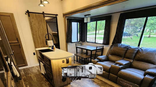 Luxury RV Travel: Rent the Forest River Sabre 38DBQ - Fifth Wheel Retreat with Delivery, 2 bedrooms & 2 bathrooms