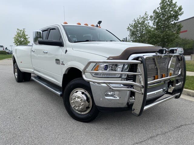 Explore in Style: Ram 3500 Laramie Longhorn Crew Cab Diesel Dually for Rent  - Tow-Ready Rental