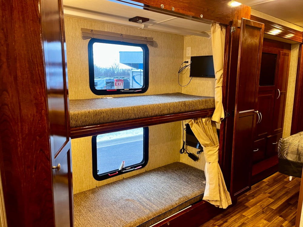 Explore the Comforts of the Open Road: Coachmen Mirada 35BH Luxury Class A RV Rental w/ 2 bathrooms