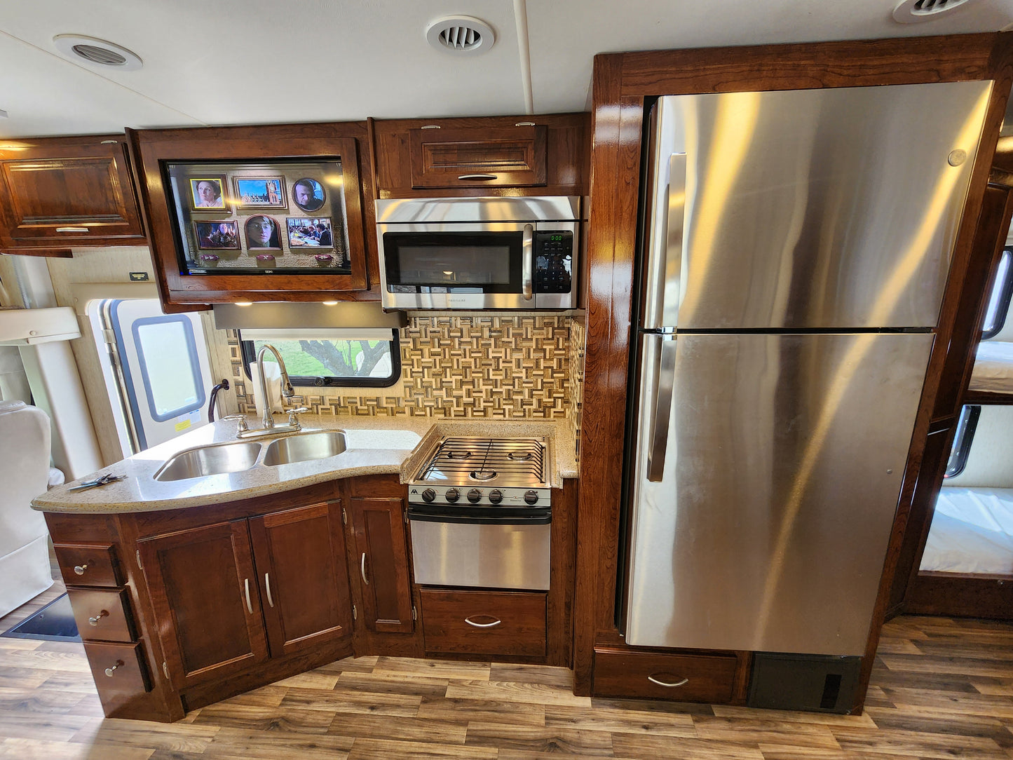 Explore the Comforts of the Open Road: Coachmen Mirada 35BH Luxury Class A RV Rental w/ 2 bathrooms