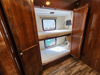 Explore the Comforts of the Open Road: Coachmen Mirada 35BH Luxury Class A RV Rental w/ 2 bathrooms