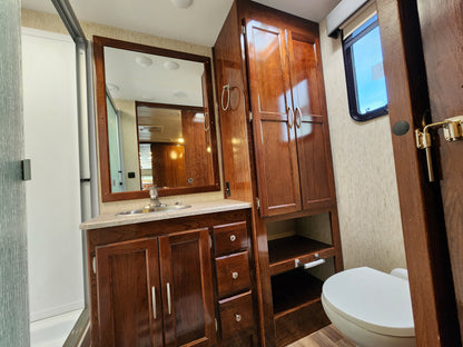 Explore the Comforts of the Open Road: Coachmen Mirada 35BH Luxury Class A RV Rental w/ 2 bathrooms