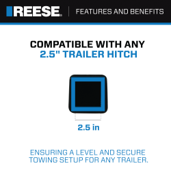 Rent a Heavy Duty 5 inch Drop Hitch Ball Mount for Towing - 13,000 lbs