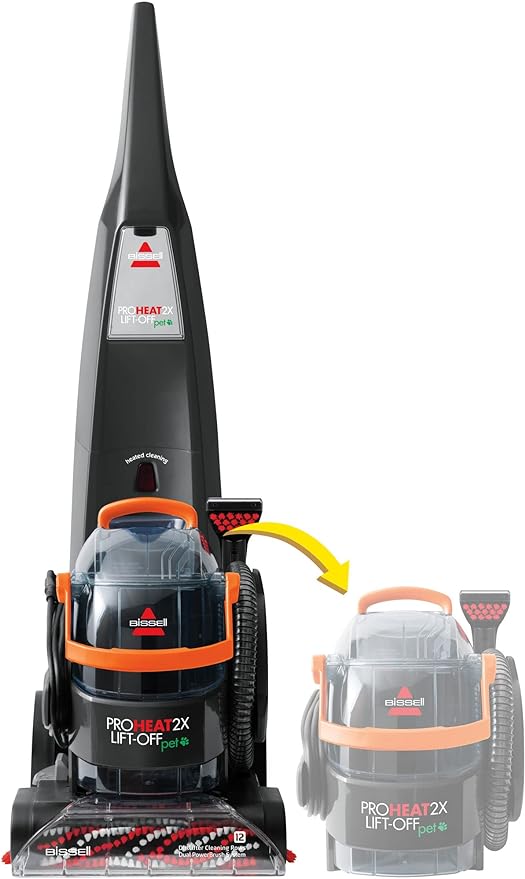 Rent the BISSELL 2-in-1 ProHeat: Carpet Cleaner & Portable Spot Cleaner