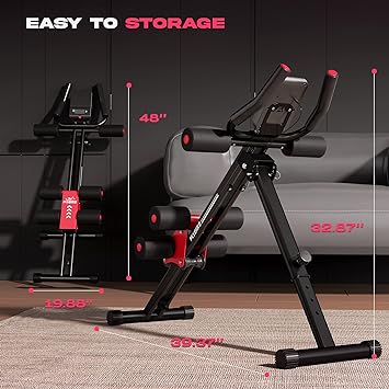 Rent a Foldable Ab Machine for Effective Core Strengthening | Book Now!