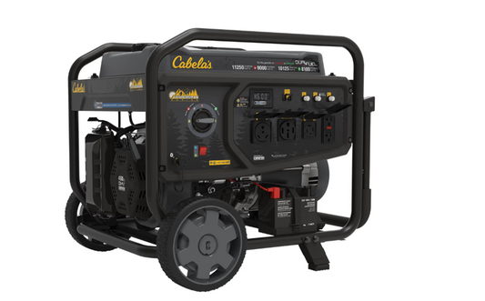 Rent the Powerful Cabela's Outdoorsman Series Dual-Fuel Portable Generator for Your Power Needs | Reserve Now!