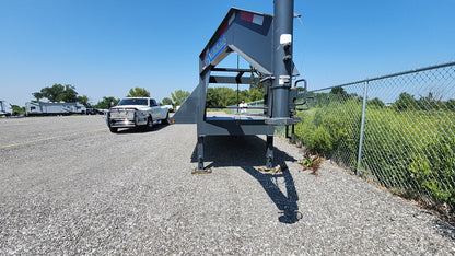 Traxx 36' TD Gooseneck Flatbed Trailer for Rent - Heavy-Duty Hauling at Your Service