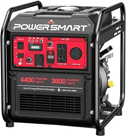 Rent the PowerSmart 4400-Watt Portable Generator for Reliable Power | Reserve Now!