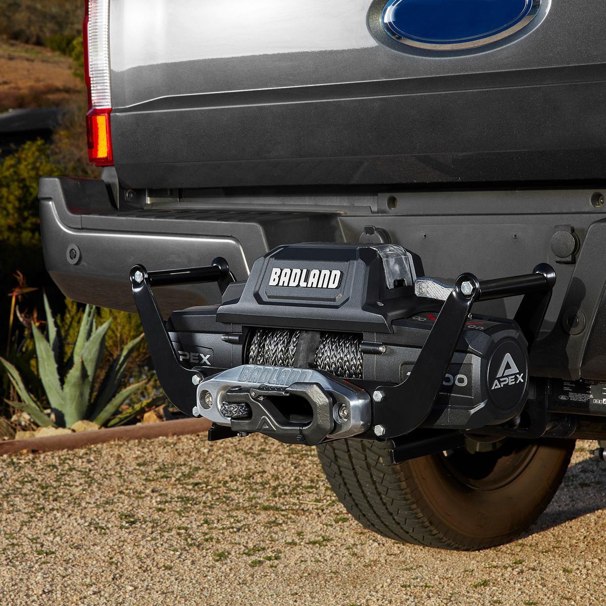 Rent a 12,000 lb Hitch-Mounted Winch with Wireless Remote & Synthetic Rope